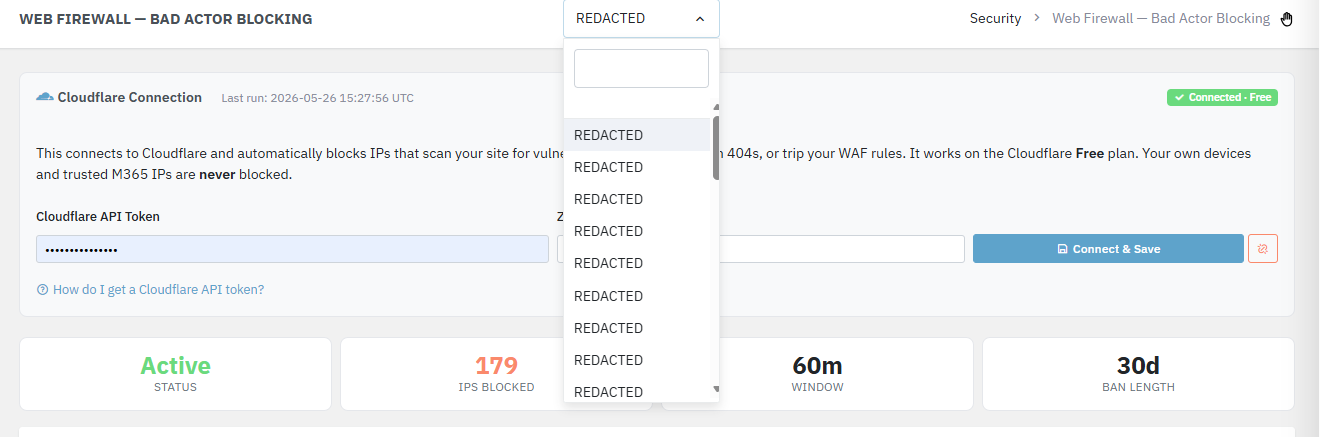 Multi-tenant Cloudflare Sentinel management for MSPs